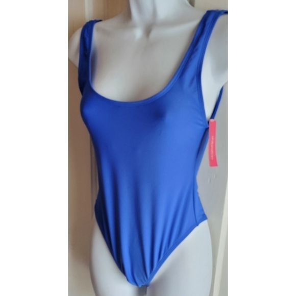 NEW Xhilaration Junior's Tank Scoop One Piece Swimsuit - Picture 9 of 14